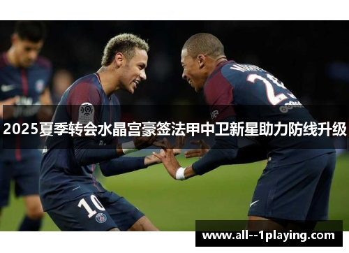 2025夏季转会水晶宫豪签法甲中卫新星助力防线升级
